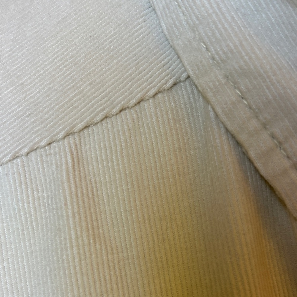 Lightweight Corduroy Peplum button down top by Loft - Picture 5 of 7